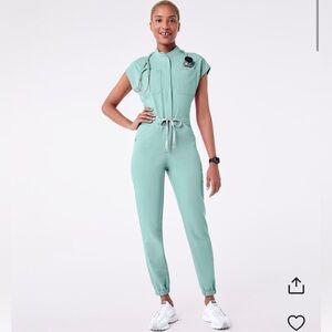 Figs Rafaela Cargo Scrub Jumpsuit